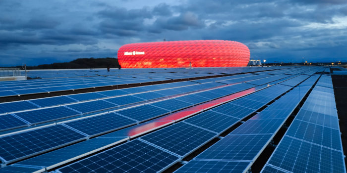 Solardach Allianz Arena, Deutschland