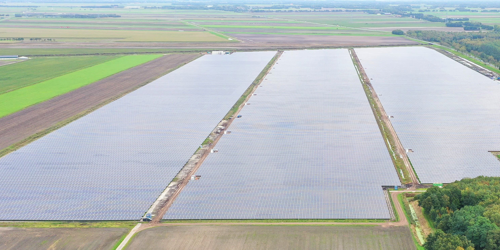 Der Solarpark Stadskanaal