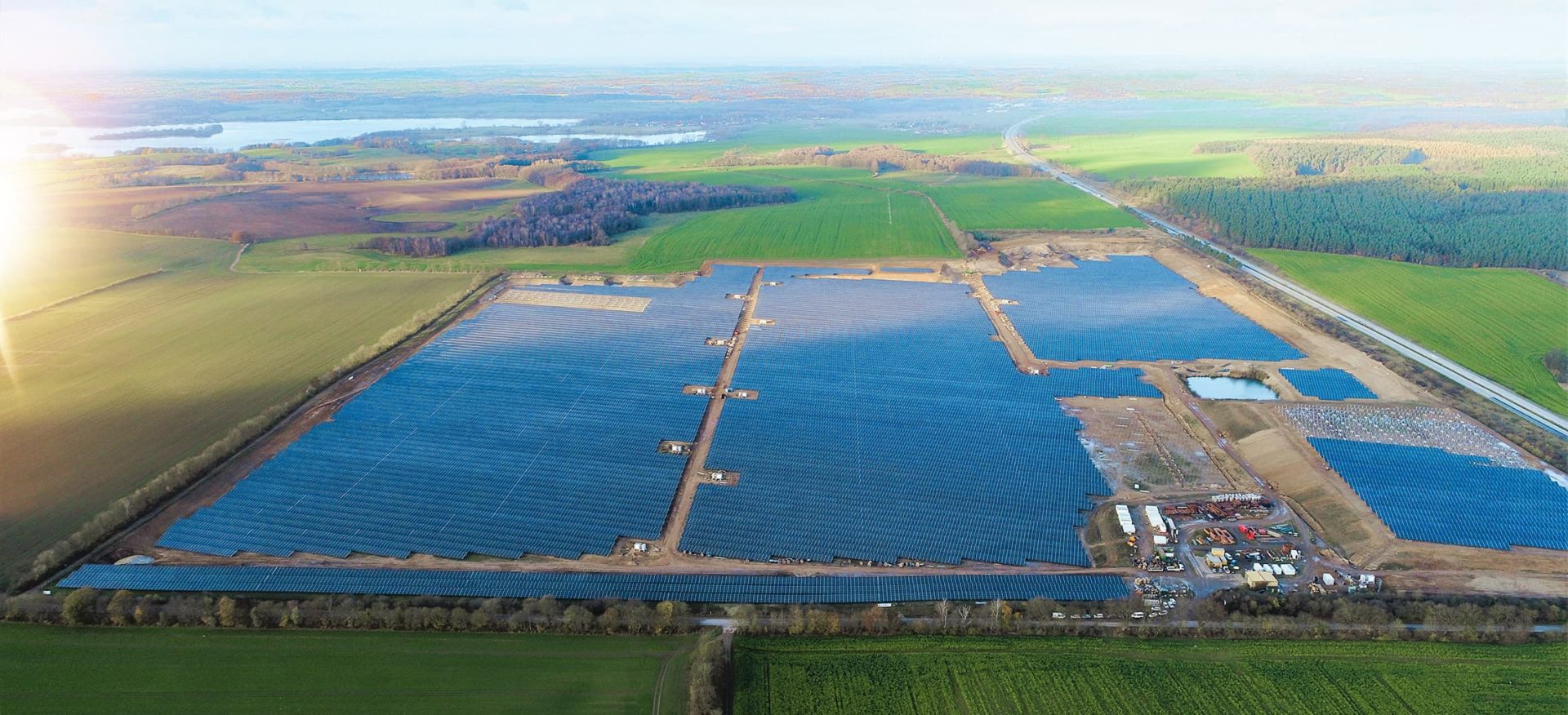 Solarpark Zietlitz bei Linstow, Rostock