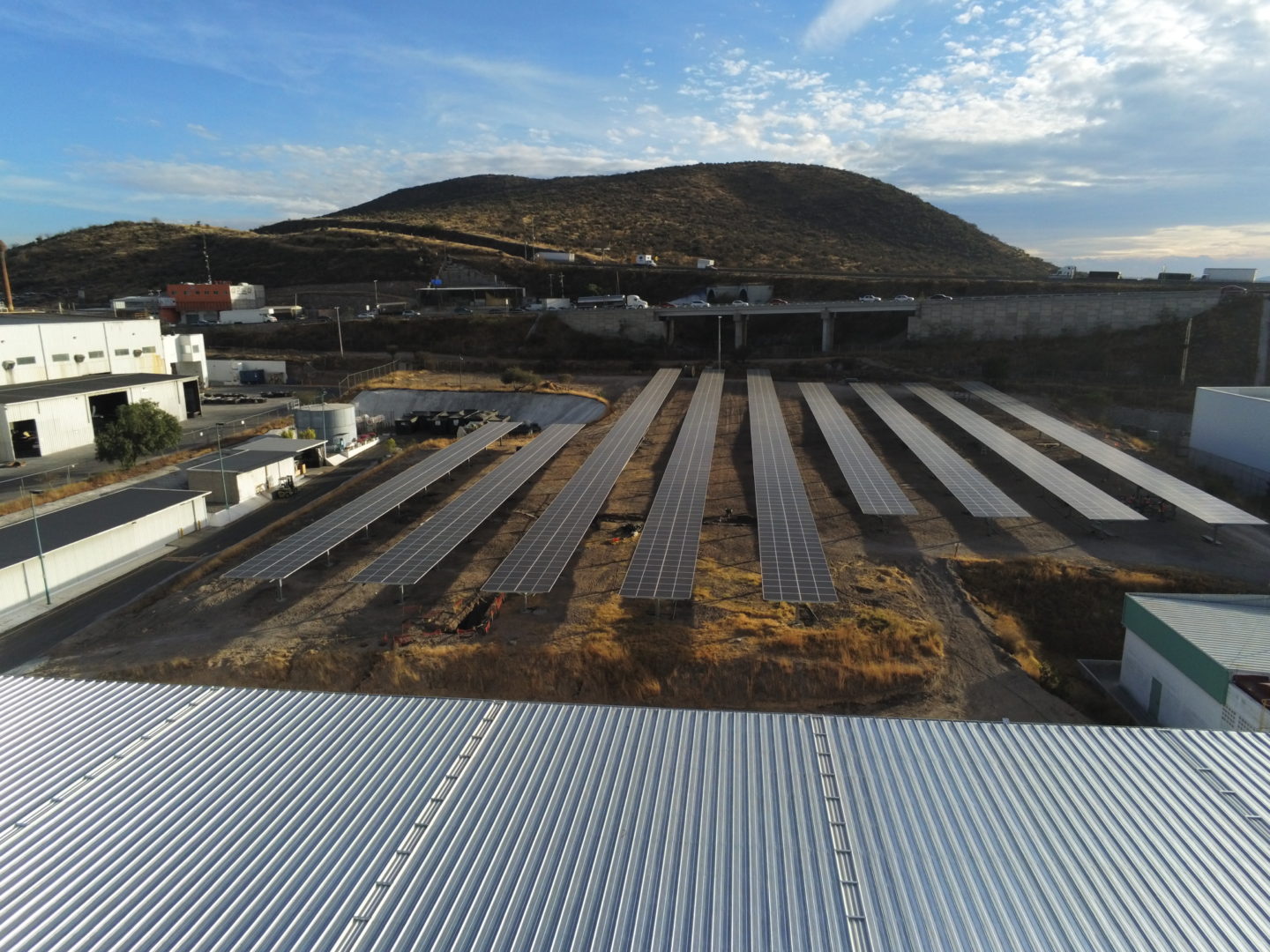 Solarpark Mann+Hummel in Querétaro, Mexiko