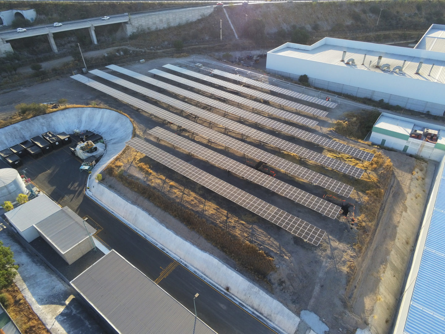 Solarpark Queretaro in Mexiko