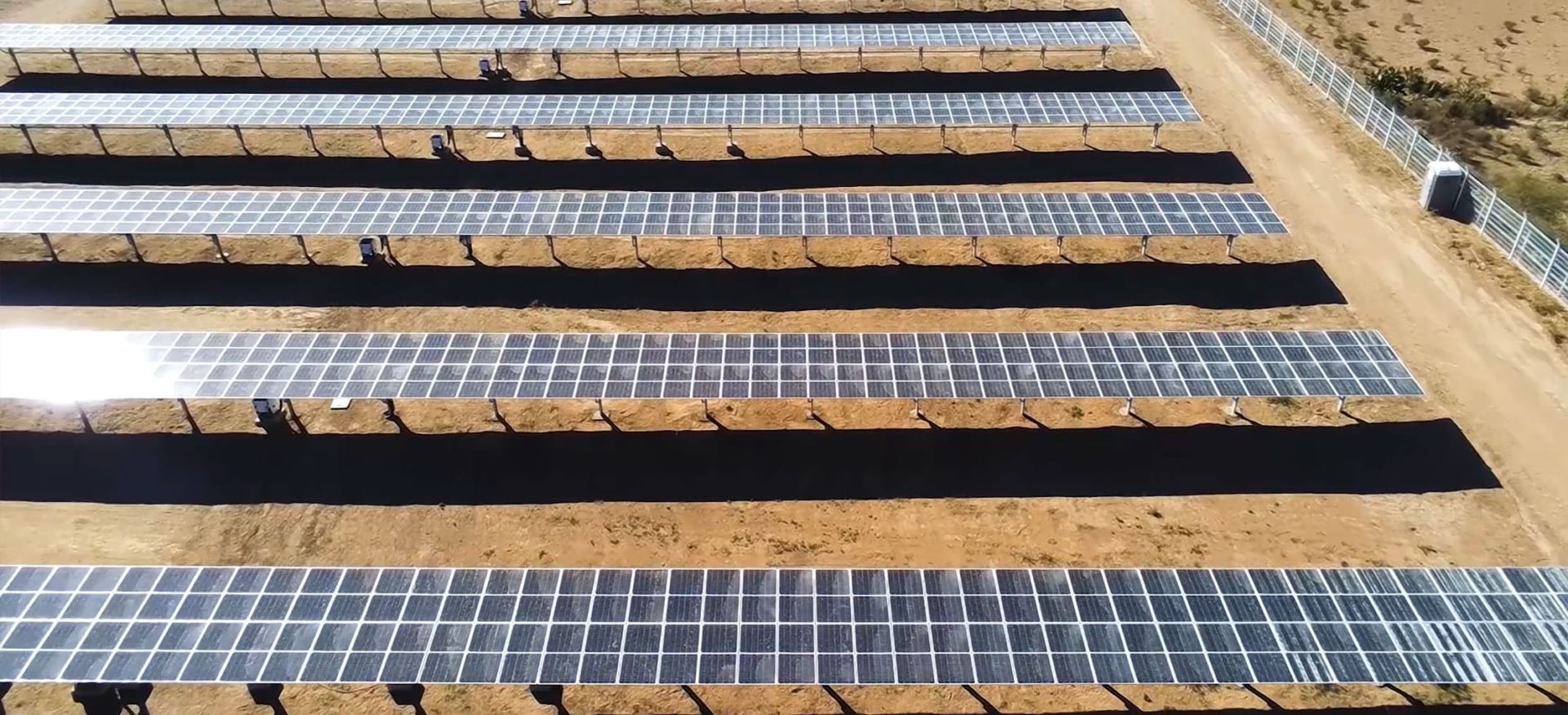 Solarparks Autodromo 1 in Mexiko