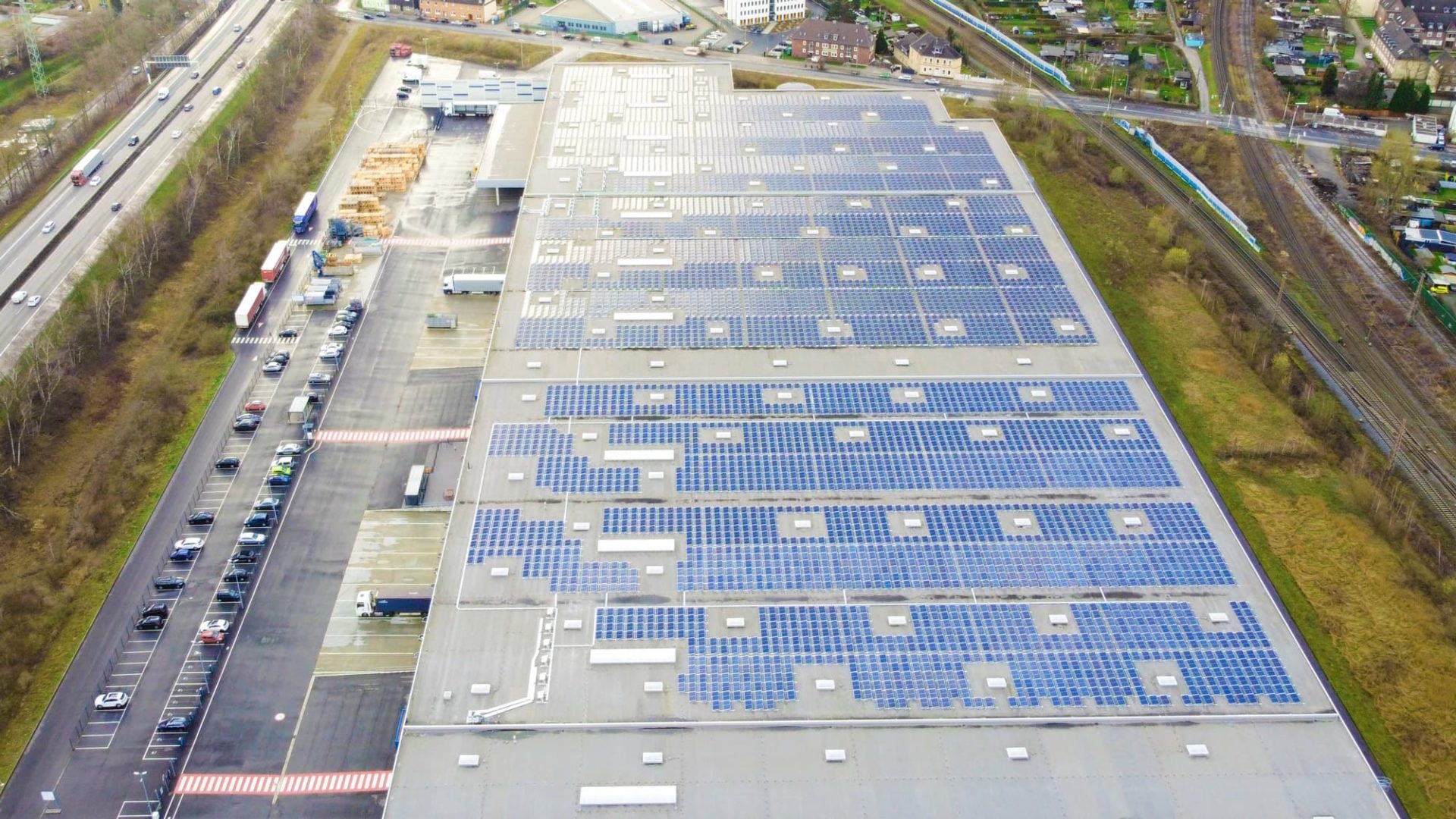 Solardach Logicor Gelsenkirchen