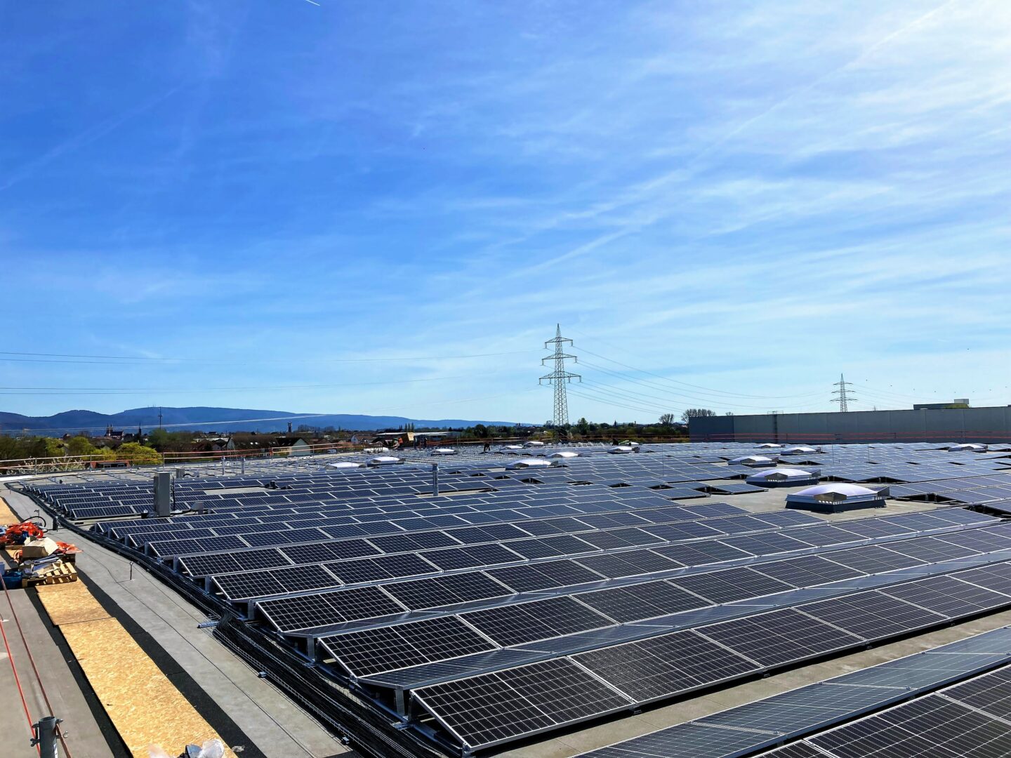 Solardach Rheinenergie