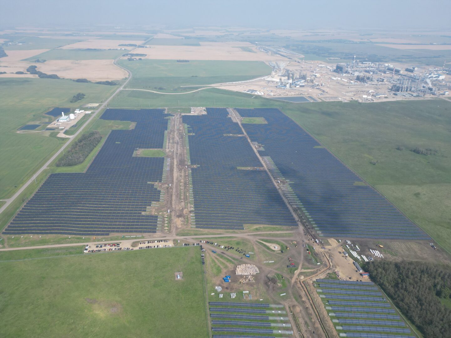 Joffre Solarpark Kanada