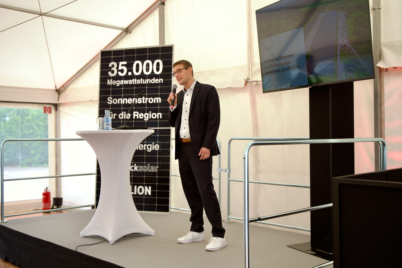 Eröffnung Solarpark Lärz