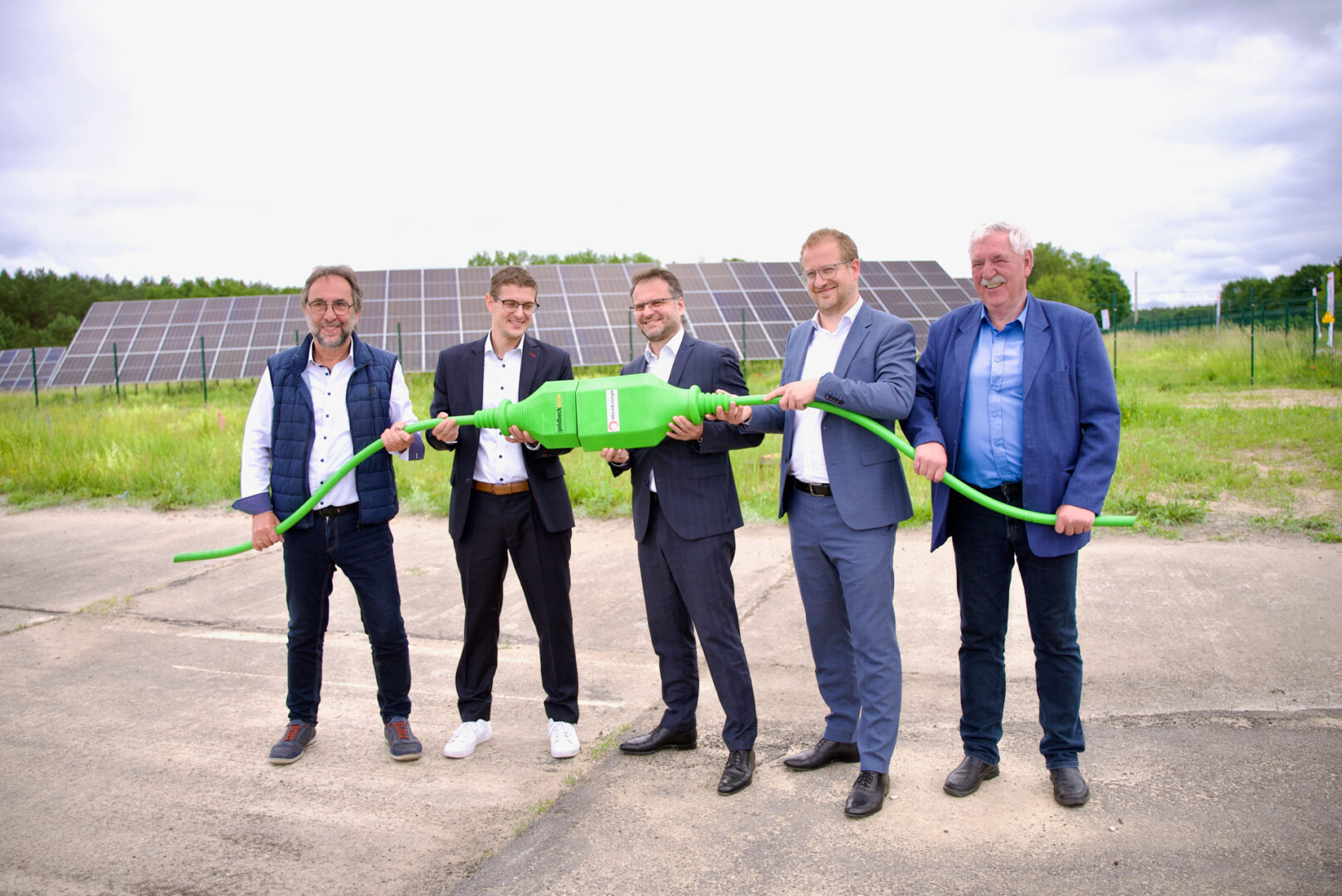 Eröffnung Solarpark Lärz