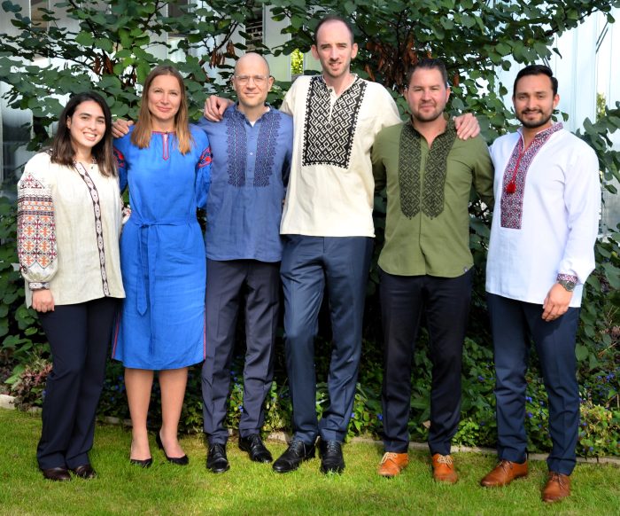 Gruppenfoto des Kerns des GOLDBECK SOLAR Investment Teams